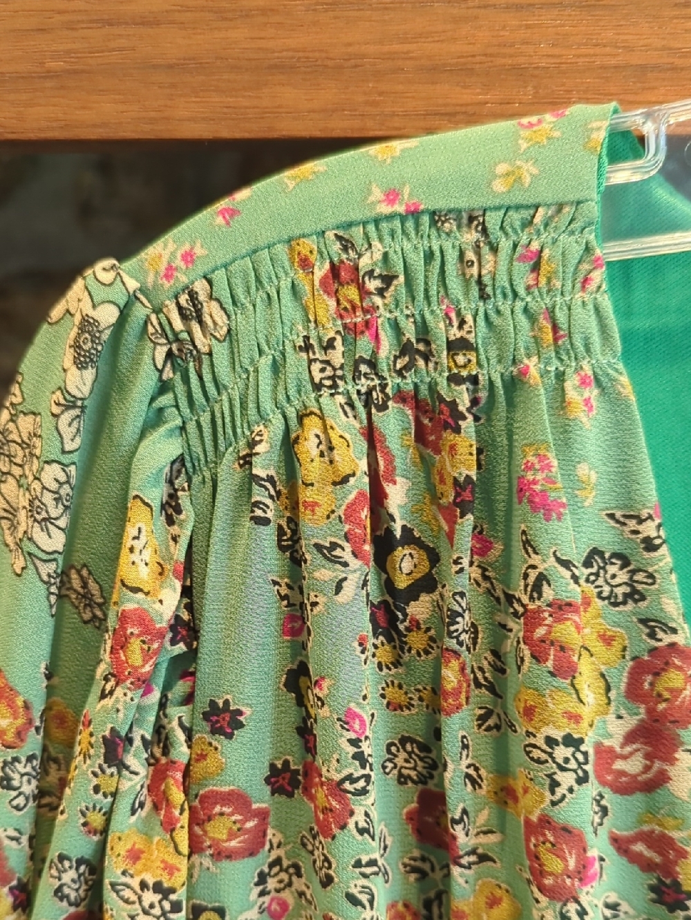 Baltic Born Bowman Deep V Green Floral Maxi Dress NWT - Picture 6 of 11